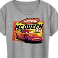 thumbnail image 3 of Disney Cars - Original Lightning McQueen #95 - Women's Short Sleeve Graphic T-Shirt, 3 of 5