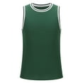 thumbnail image 6 of asjyhkr Mens Basketball Tank Tops Lightweight Sleeveless Crew Neck Workout Running Gym Athletic Shirts, 6 of 6