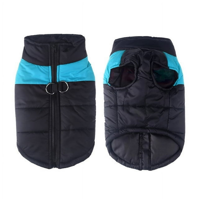 Ropa para perros golden retriever engrosada otoño e invierno ropa para perros grandes samoye ropa de esquí acolchada de algodón impermeable
