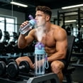thumbnail image 4 of Jubipavy 21oz Exquisite Straight Drink Sports Plastic Water Bottle, Lightweight Leakproof Portable Daily Drinking Cup for Outdoor Fitness, 4 of 5