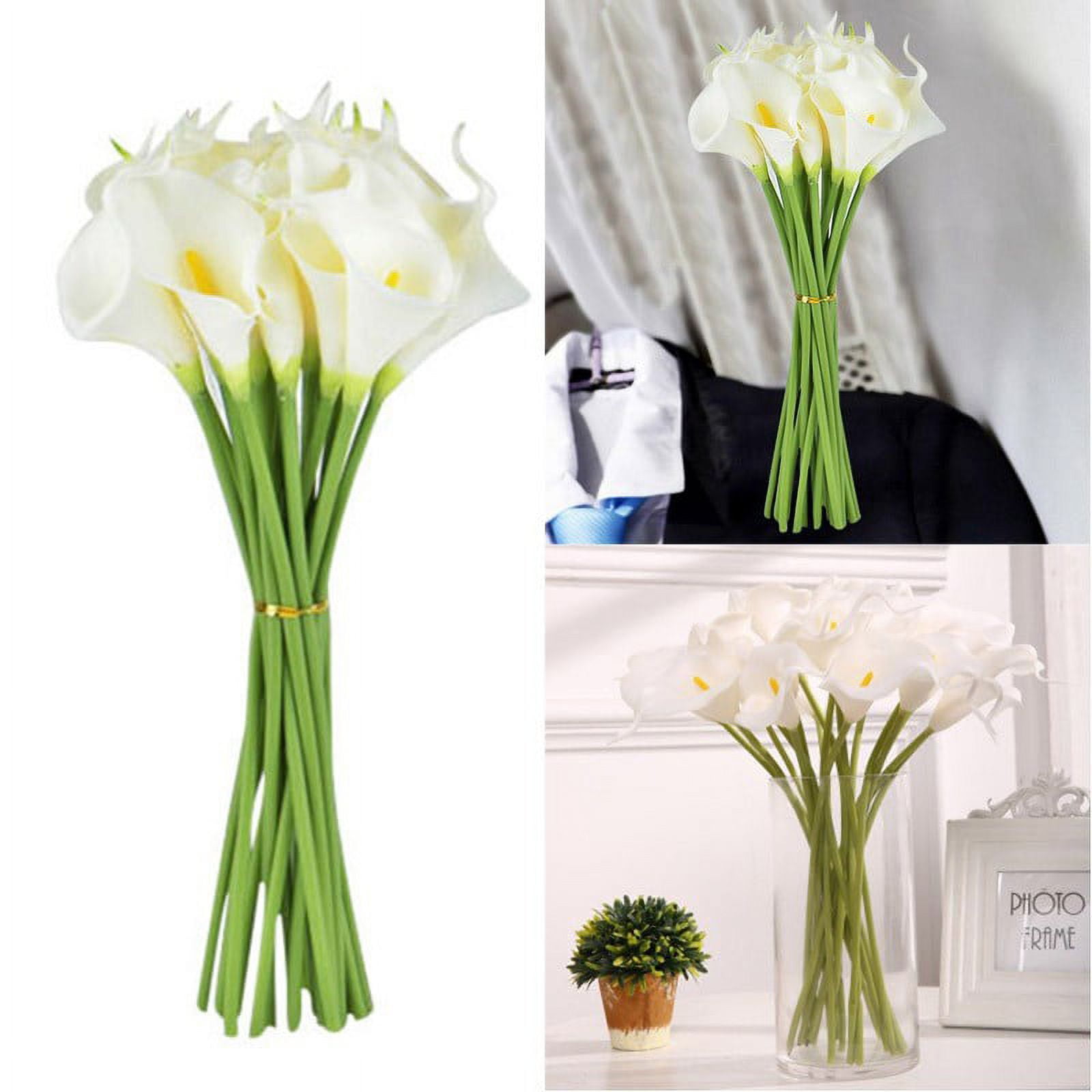 Calla Lily Life Sized Bouquet Paper Flower - Temu