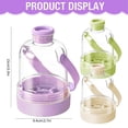 thumbnail image 3 of 2 In 1 Bottle Easy Ice Tray Water Bottle Portable Ices Maker Kettle Detachable & Leak Proof Lid Free Vertical Ices Maker For Freezer Travel, 3 of 9