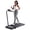 Black, variant on SHOUFTW Under Desk Walking Pad, Portable Treadmill for Home/Office, Low Noise with LED Display & Remote Control, Black