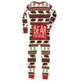 thumbnail image 3 of LazyOne Flapjacks, Pajamas for Baby & Kids, Teens, and Adults, One Piece Pajamas, Family Matching Pajamas (Bear Fair Isle, 10), 3 of 7