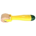thumbnail image 1 of Rodillo De Impresión Rodillo De Impresión Amarillo Rodillo Artesanal Antideslizante Rodillo De Madera Portátil Herramienta De Estampado Portátil Para Pintor Estudiantes Artesanía Yuarrent TO001831-00, 1 of 6