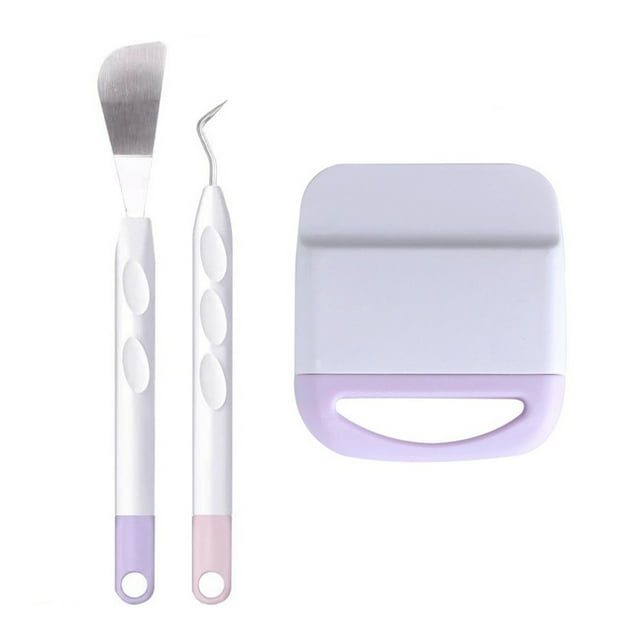 3 Piezas Herramientas Deshierbe Vinilo, Herramienta Deshierbe para Vinilo con Deshierbador Gancho, Vinilo Herramienta Empalme, Kit Herramientas Inicio para Cricut Joy