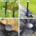 thumbnail image 5 of Plastic Ground Fixing Stakes, Nails, Pegs, Garden, Tent, Earth Fixing 12cm, Black50pcs, 5 of 5