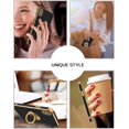 thumbnail image 6 of iPhone X Case,iPhone Xs Case,Slim Fit Soft 360° Ring Holder Kickstand Magnetic Car Mount Supported Soft Shockproof Drop Protective Phone Cover for Apple iPhone X/XS 5.8 Inch, Black/Golden, 6 of 9