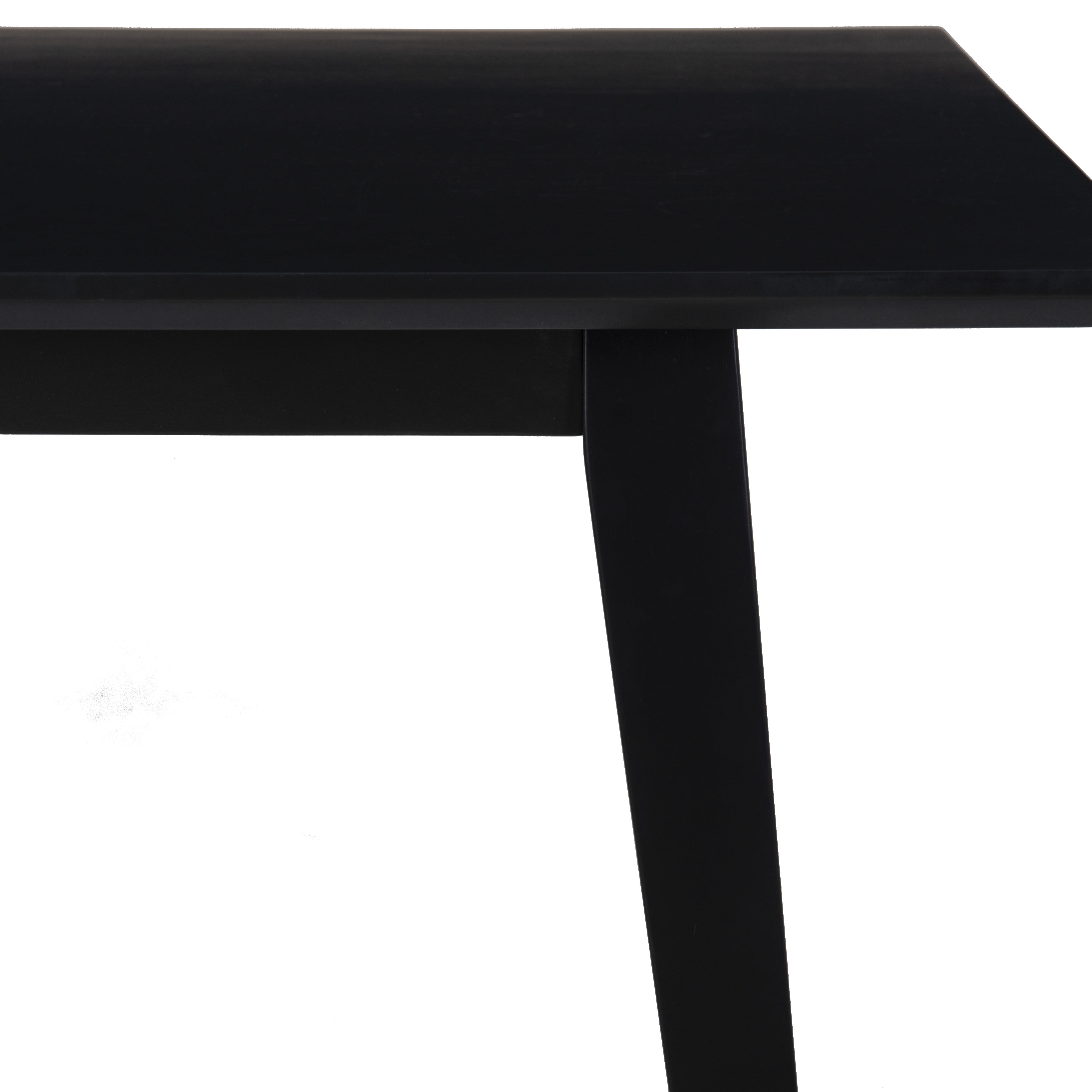 Powell Crawford Indoor Dining Table, Black