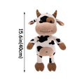thumbnail image 3 of Lssam Cow Plush,Little Cow Plush Stuffed Toy,Mascot Cow Doll Cartoon Cow Plush Toy(40CM), 3 of 3