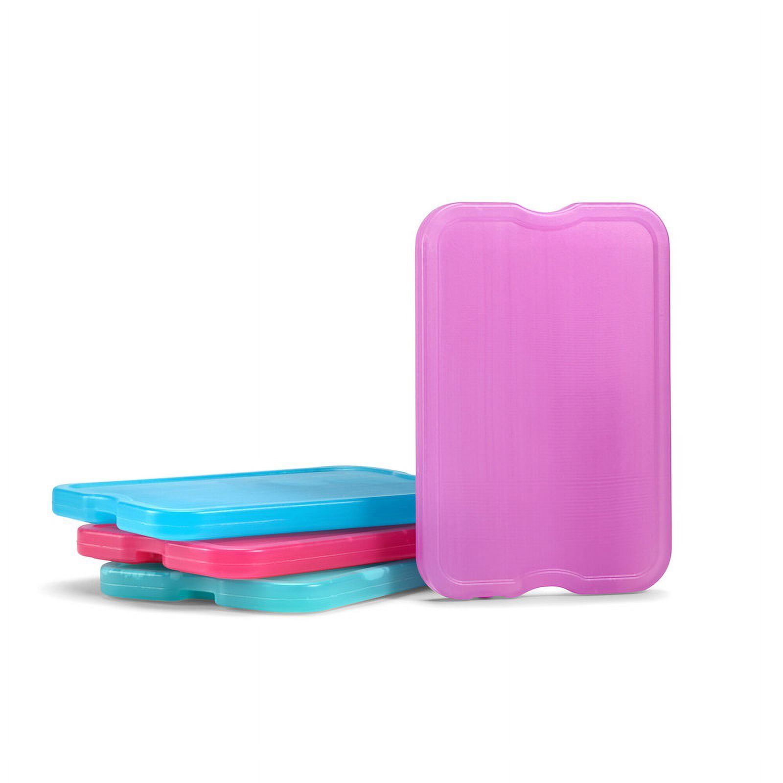 Cool Coolers by Fit & Fresh, Reusable & Long-Lasting XL Slim Ice Packs, Multicolored, 8pk.