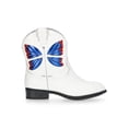 thumbnail image 2 of Wonder Nation Little and Big Girls' Embroidered Cowboy Boots, 2 of 6