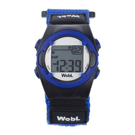 WobL 188813000308 Vibrating Alarm Watch, Blue