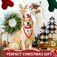 thumbnail image 5 of Ayieyill 3pcs 18 Inch Dog Christmas Stocking, Knit White Christmas Stocking for Dogs, Diamond Shape Dog Stocking Christmas Large Pet Stockings Hanging Dog Christmas Stocking, 5 of 7