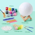 thumbnail image 5 of Joyfy Soccer Ball Paint Your Own Lamp Kit,DIY 3D Soccer Night Light Arts and Crafts for Kids Ages 6-12, Perfect Christmas Birthday Gift for Boys and Girls, 5 of 9