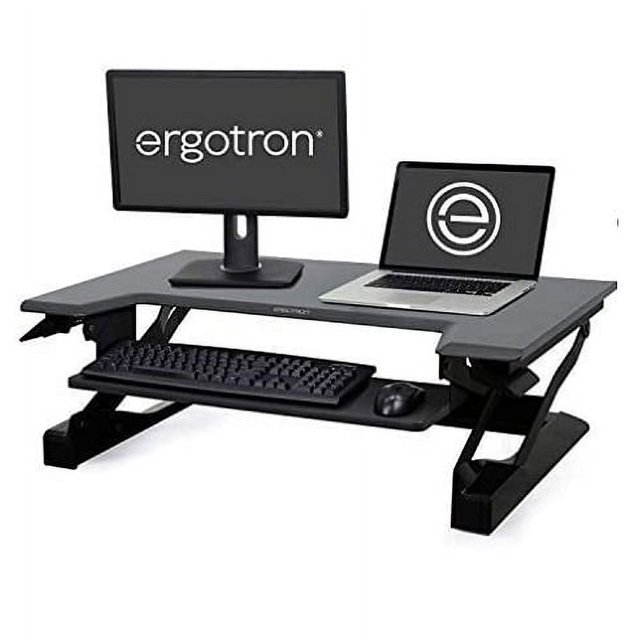 Ergotron 33-397-085 WorkFit-T Standing Desk Laptop Workstation Converter Stand