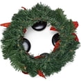 thumbnail image 3 of Roman 133830 Inc Advent Wreath with Pine and Poinsettia Candleholder, 14 inch, Multicolor, 3 of 6