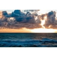 thumbnail image 2 of Berzel, Erin 18x13 Black Ornate Wood Framed with Double Matting Museum Art Print Titled - Depoe Bay Sunset II, 2 of 4