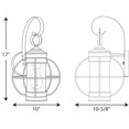 thumbnail image 2 of Haddon Collection One-light medium wall lantern, 2 of 3