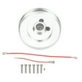 thumbnail image 1 of Steering Wheel Hub Adapter Polished 5 And 6 Hole Strong Bearing Capacity Replacement For Flaming River, 1 of 8