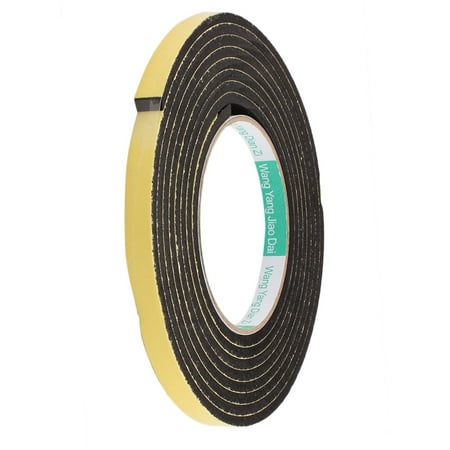3 Meter Waterproof Tape - 10mm Width 4mm Thickness EVA Single Side Sponge Foam Tape 3 Meter Length