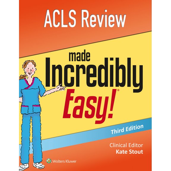 Pre-Owned ACLS Review Made Incredibly Easy (Paperback) 1496354990 9781496354990