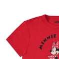 thumbnail image 4 of Disney Women's T-shirt, Classic Cartoon Printed Minnie Mouse Shirt Red – XS, 4 of 6