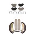 thumbnail image 1 of Transit Auto Front Rear Ceramic Brake Pads and Drum Shoes Kit for Car Chevrolet Malibu KCN-100461, 1 of 11