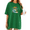 2-Green, variant on Cozymy Women's Inspirational Graphic Tee Short Sleeve Crewneck Top with Tropical Print