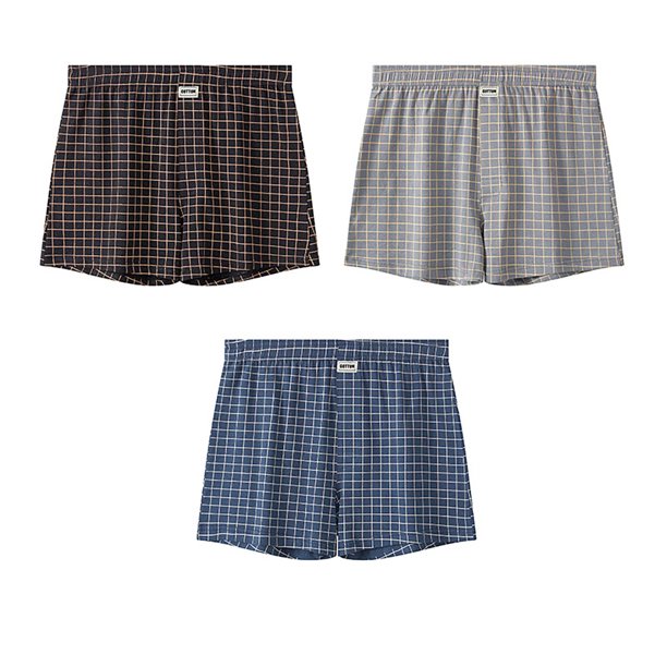 Fiudx Pantalones de Hombre, Ropa Informal, Cuadros de Moda, Tejido de Poliéster Transpirable, Corte Ajustado, Ideales para Actividades Fitness y Ocio, Aptos para Todos, Instrucciones de Lavado Fácile
