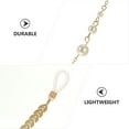 thumbnail image 2 of Shisuyan Hanging Neck Glasses Chain Face Mask Chains Metal 3 Pcs, 2 of 8