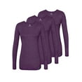 thumbnail image 1 of Adar sous-Couches pour Femmes, Lot de 3 - T-Shirt de sous-Couche à Manches Longues Confortable, 1 of 7