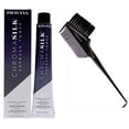thumbnail image 1 of Dark Neutral Pearl , Pravana Chromasilk EXPRESS TONES Ammonia-Free 5 minute Toning Demi-Permanent Hair Color Dye Haircolor Chroma Silk - Pack of 6 w/ Sleek 3-in-1 Brush Comb, 1 of 1