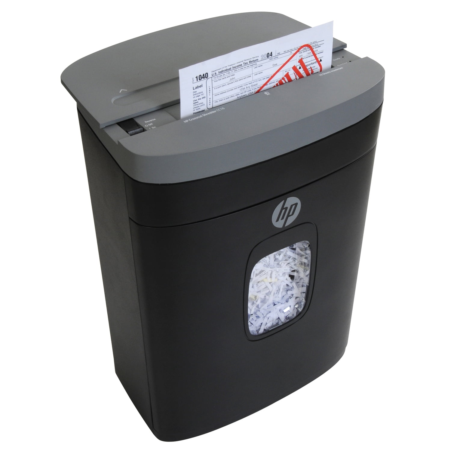 HP HP-CC16 16-Sheet Crosscut Shredder, 91037H