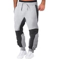 thumbnail image 1 of LEEy-world Pantalons Cargo Femmes Pantalons à Cordon Hommes Sports Impression Mode Extérieur Long Course Décontracté Pantalons Hommes Gris,G, 1 of 3