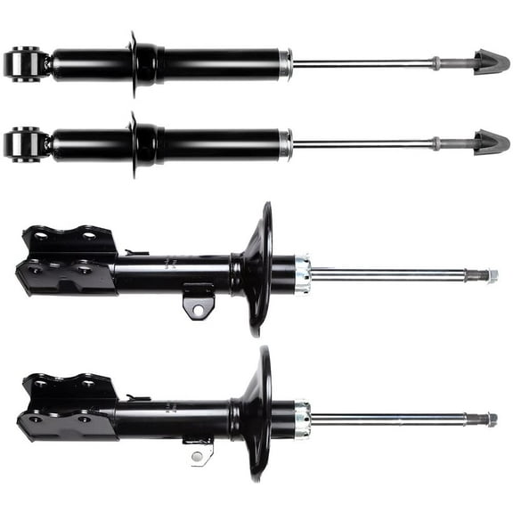 CCIYU 4 x Front Rear Struts Shock Absorbers Fit for 2004 2005 2006 2007 2008 2009 for Toyota Prius 333389 72358 333388 72357 341322 72394