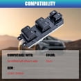 thumbnail image 2 of Power Window Switch Fits For Infiniti Left Driver's Side, Switch Driver Side Power Window Master, OE: 25401-ZW80A-Black, 2 of 6