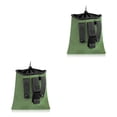 thumbnail image 4 of Bearachild Bolsa de forraje cinturón pequeño lienzo encerado cintura impermeable frutas recoger bolsa Camping paquete correa con cordón verde militar Type1 NO1 Bearachild CBP182792, 4 of 6