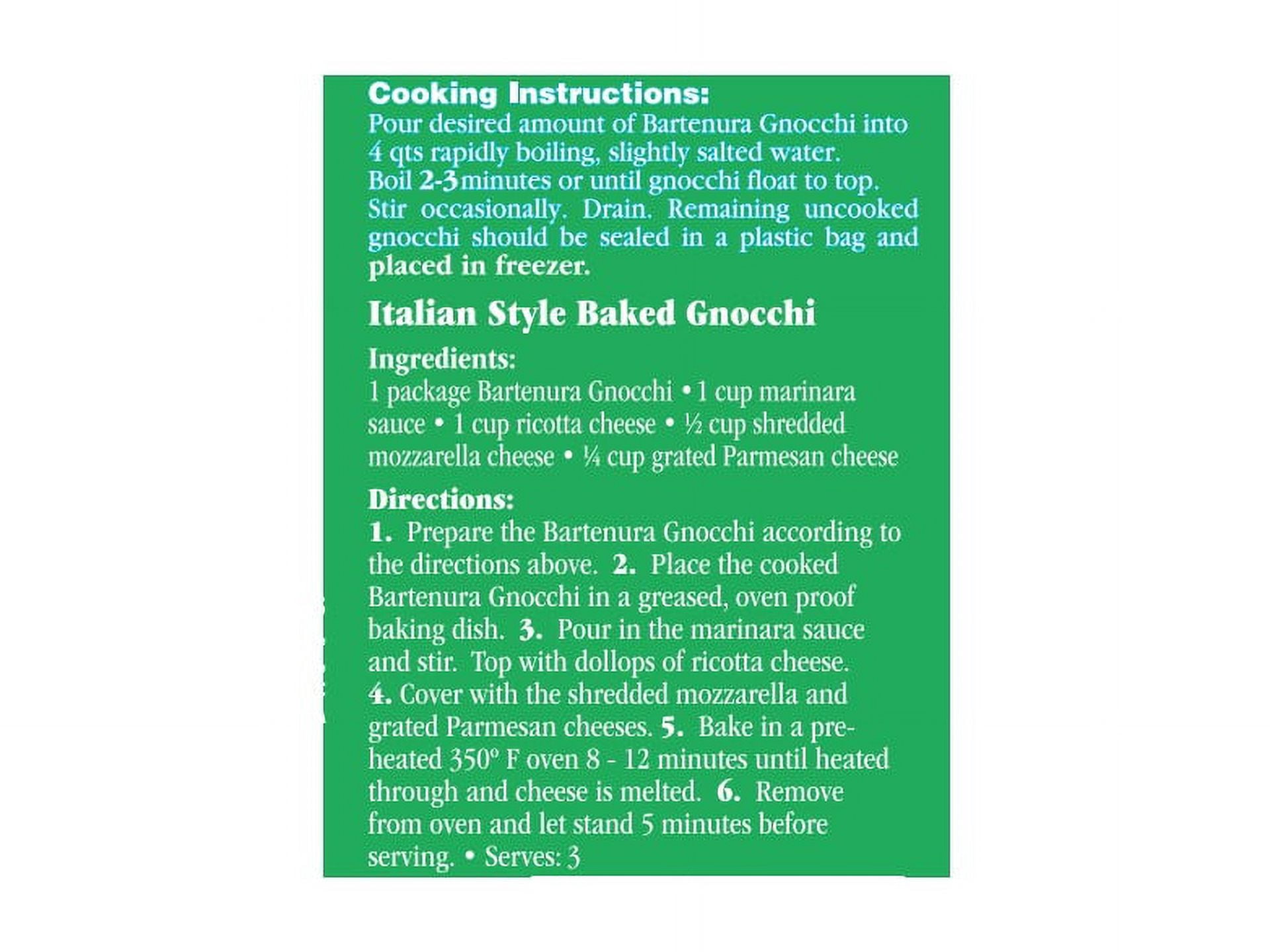 (2 pack) Bartenura Potato Gnocchi, 16 oz