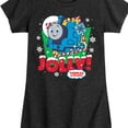 thumbnail image 3 of Thomas & Friends - Jolly - Youth and Toddler Girls Fitted Short Sleeve Graphic T-Shirt, 3 of 5