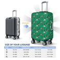 thumbnail image 4 of Kdxio Duck Mallard Flying Pose Pattern Luggage Cover for Travel,Elastic and Durable,Fits 18-32 Inch,Anti-Scratch Suitcase Protector-No luggage included, 4 of 5