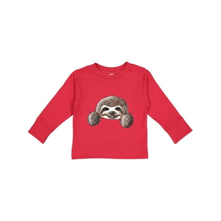 

Inktastic KiniArt Sloth Gift Toddler Boy or Toddler Girl Long Sleeve T-Shirt
