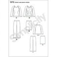 thumbnail image 3 of Simplicity Misses' Size 16-24 Knit Pants, Skirt & Top Pattern, 1 Each, 3 of 3