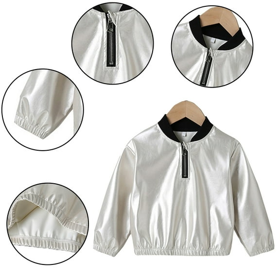 KYAIGUO Baby Boys Girls Pullover Sweatshirt Spring New Solid Color Sweatshirt Soft Jackets for Toddler Kids 3-7 Years Old