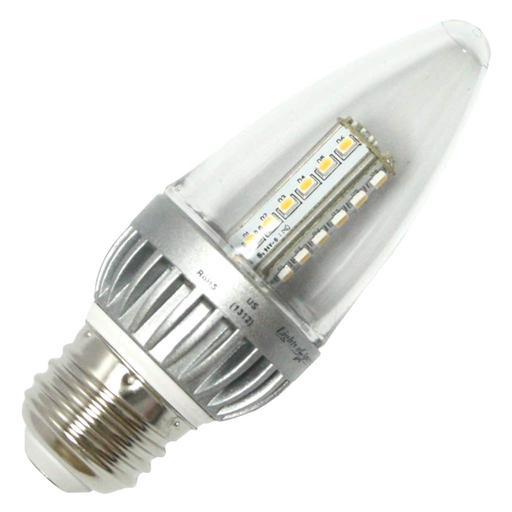 Lights of America 23252 2325LEDLF424 Blunt Tip LED Light Bulb