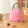 thumbnail image 4 of CICRKHB Lunch Bag for Women, Small Insulated Lunch Box Tote for Men, Leakproof Cooler Lunch Container for Work Ofice School, 4 of 5