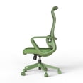 thumbnail image 3 of Silla de oficina colorida ergonómica 300lb (aproximadamente 149.7kg) Silla de computadora de soporte lumbar ajustable, 3 of 5