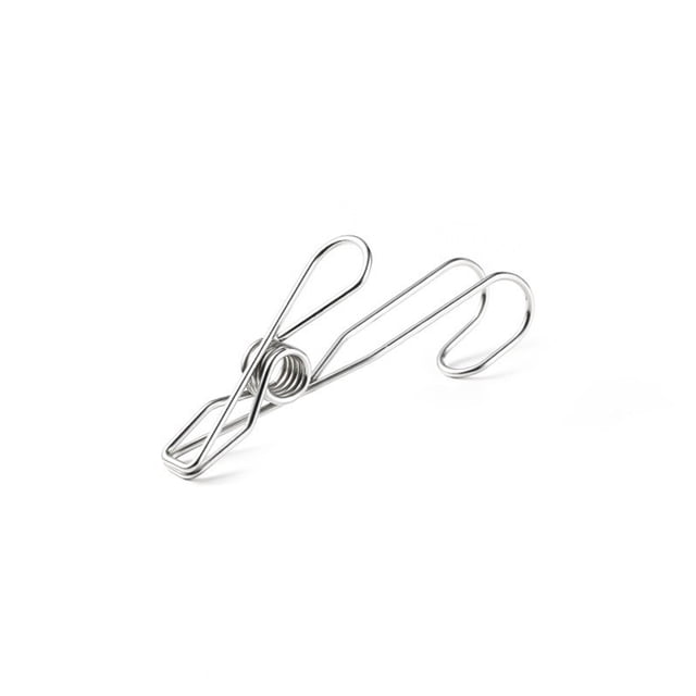 Wosthever Pin colgante a prueba de viento de acero inoxidable a prueba de humedad, pinzas para ropa, pinza para secar la ropa, pinzas para la ropa, Type3 NO3 Wosthever HA065115-02B