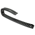 thumbnail image 1 of Unique Bargains R28 15mm x 40mm(InnerH*InnerW) Black Plastic Wire Carrier Cable Drag Chain 1M Length for CNC, 1 of 6