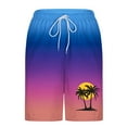 thumbnail image 5 of Runfenguu Summer Dresses Short, Mens Graphic Shorts Men Casual Fashion Print Shorts With Pockets Elastic Waist Beach Pants Lounge Shorts Men, 5 of 5